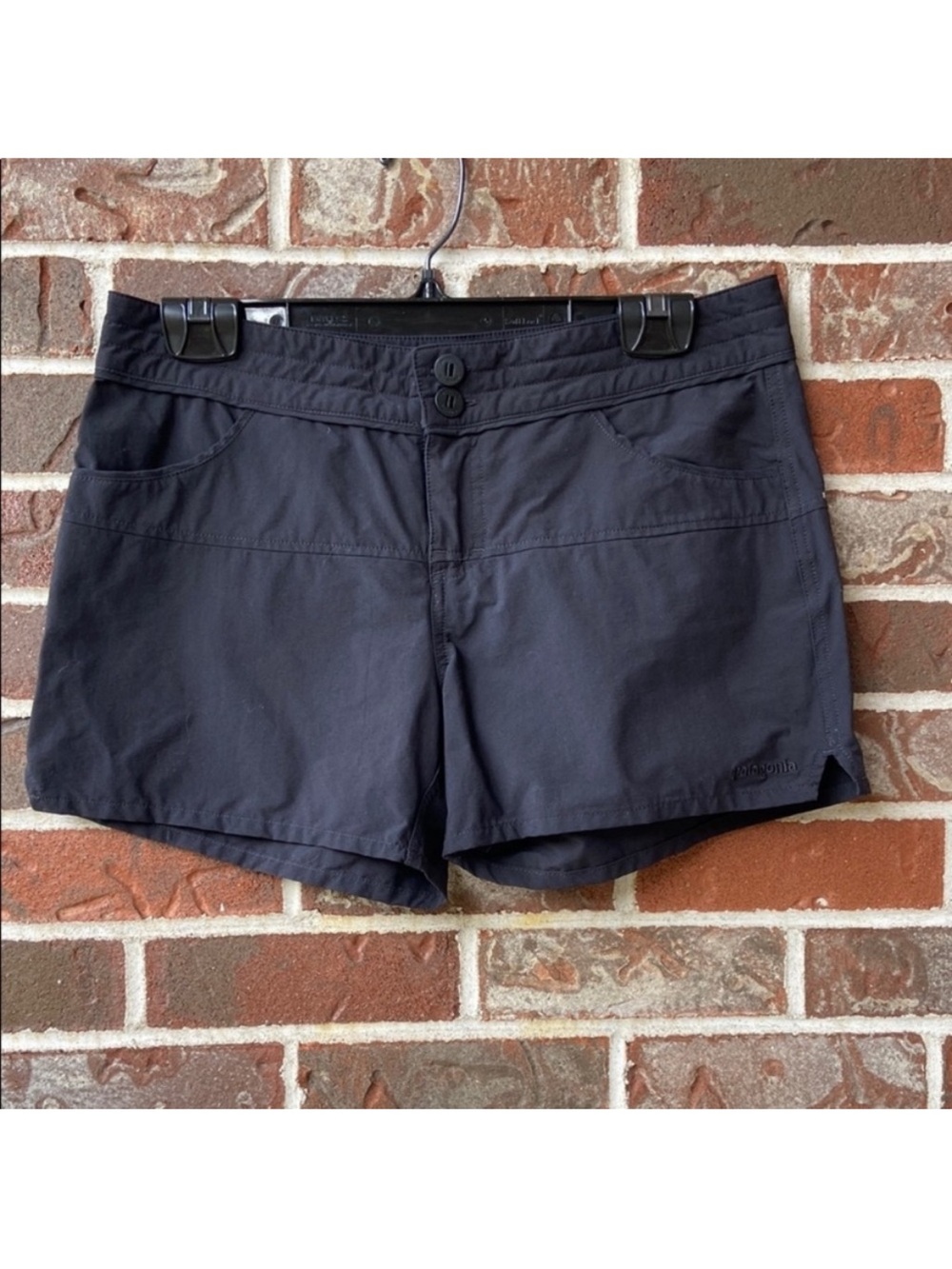 Patagonia Black Athletic Outdoor Shorts